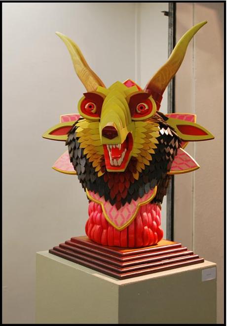 LG Galerie A J FOSIK statue1 A.J.Fosik : trophées de chasses fantastiques à la Galerie L.J.