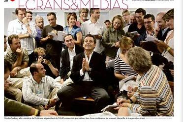 Quand la presse buvait les paroles de Nicolas Sarkozy