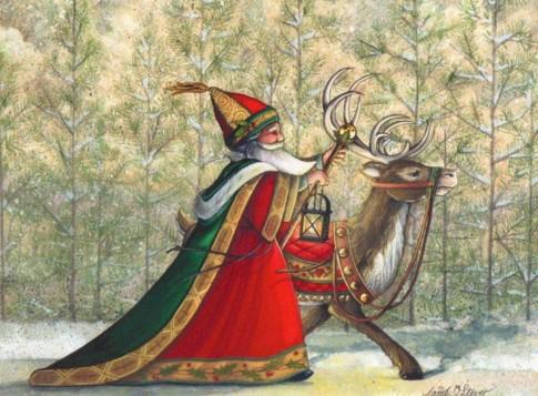 le Pére Noël arrive...