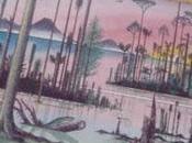 îles temps, forêt temps dinosaures