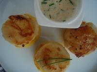 Mini millas sur noix de saint jacques poelées, un truc de fou ! Mini millas sur noix de saint jacques poelées, un truc de fou !