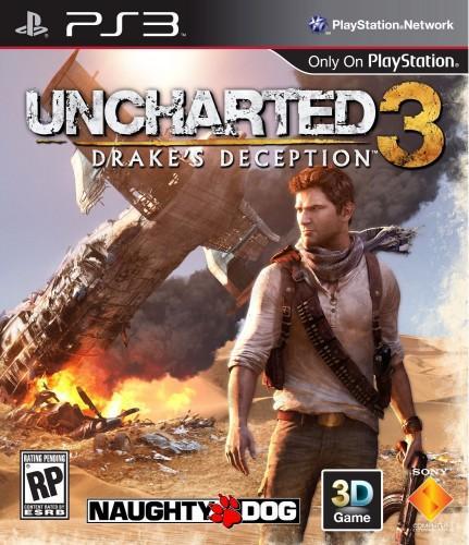 uncharted 3, jaquette