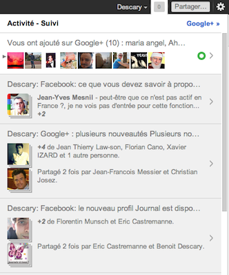 notification google plus page Google+ : une interface de gestion pour les Pages