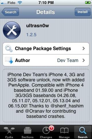 La Dev-Team met à jour le desimlock Ultrasn0w pour la compatiblité iOS5.0.1