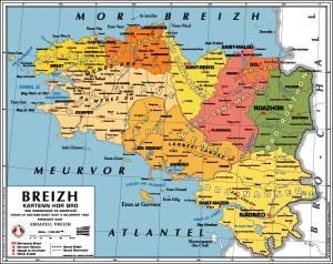 bretagne 5 départements reunification loire atlanitique