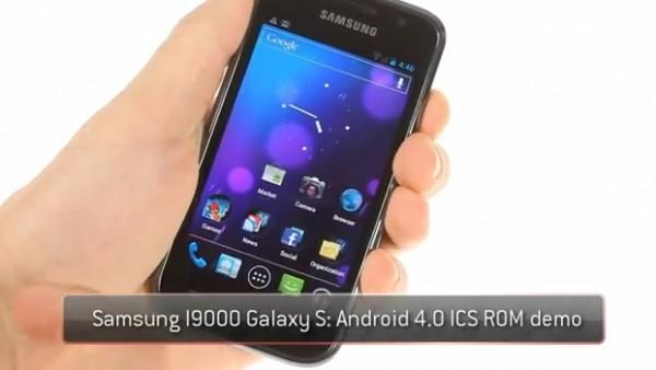 samsung galaxy s ics 600x338 La RC dICS pour le Galaxy S de sortie