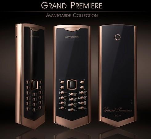 gressograndpremiere1.jpg 39403863 Gresso Grand Premiere : un téléphone Symbian à 50 000$
