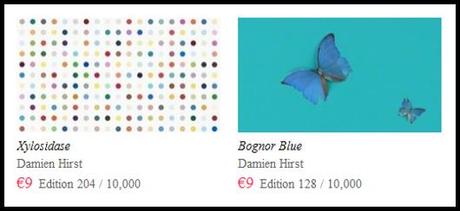 seditionnart damien hirst Arty Xmas : expos et cadeaux !