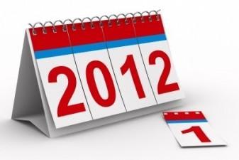 calendrier 2012