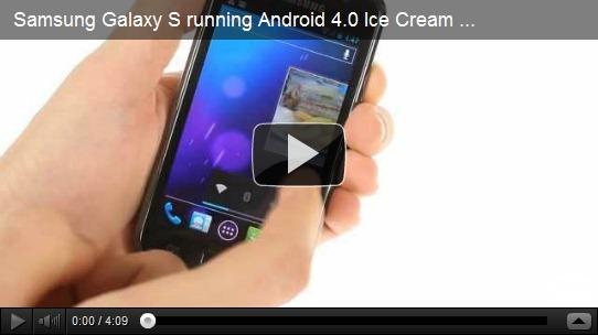 ICS sur le Galaxy S, on sera bientôt fixé [Evolution du projet + vidéo démo]