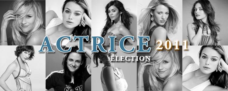 Actrice 2011 – Les Votes