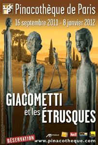 Je viens de lire en attendant de voir peut-être:Giacometti et les Etrusques