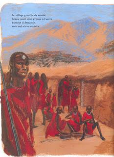 Omotou guerrier masaï : Ousmane Sow (calendrier de l'avent 23)