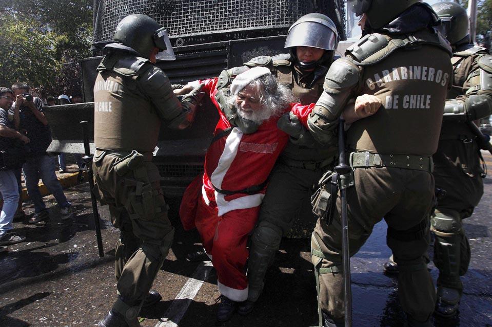 Le père Noël est arrêté
