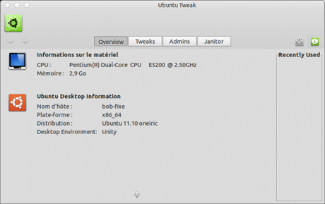 Ubuntu Tweak 002 560x353 Ubuntu Tweak 0.6.0.1 final pour Ubuntu 11.10 Oneiric