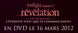 Jaquette française du DVD de Breaking Dawn
