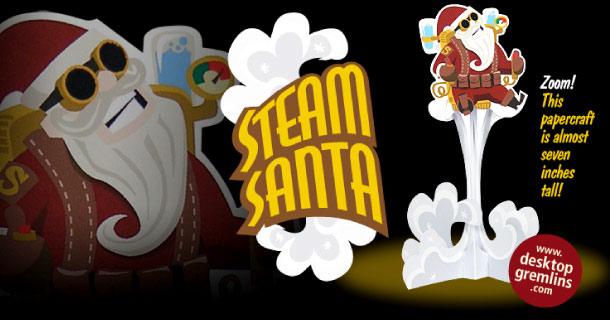 Blog_Paper_Toy_papertoy_Steam_Santa_Desktop_Gremlins