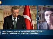 Génocide arménien Erdogan accuse France génocide Algérie
