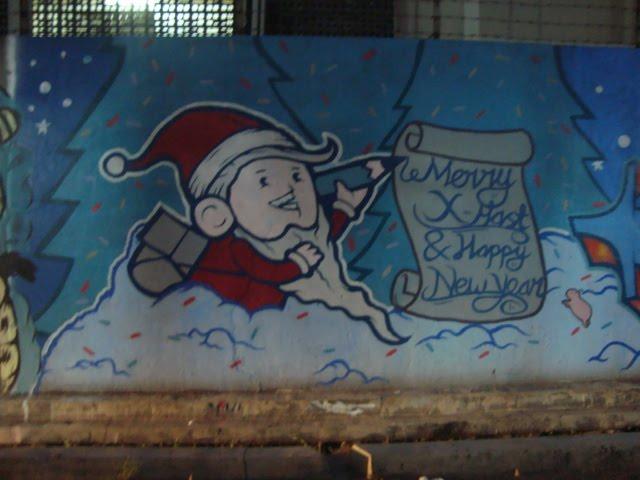 Street-artist de la semaine : ils ont graffé Noël | À Voir