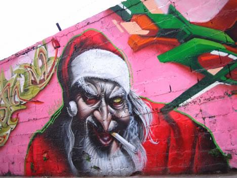 Street-artist de la semaine : ils ont graffé Noël