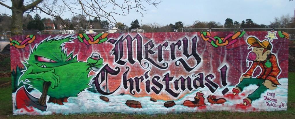 Street-artist de la semaine : ils ont graffé Noël