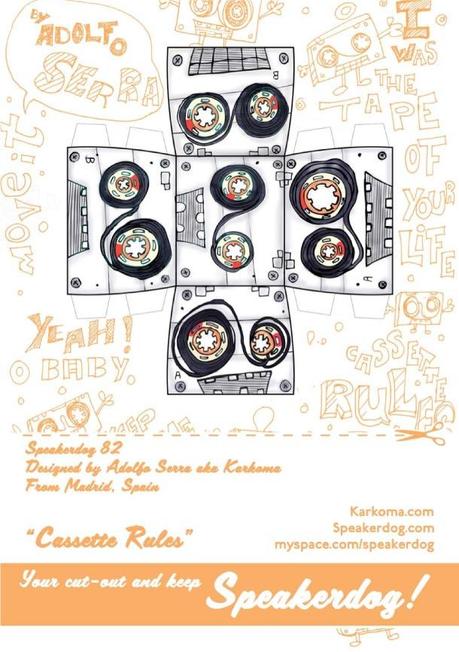 Papertoys SpeakerDog Série #4 (x 22)