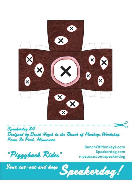 Papertoys SpeakerDog Série #4 (x 22)