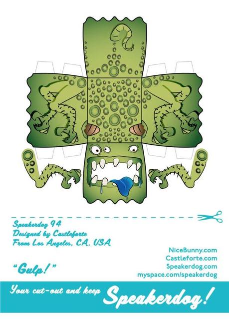 Papertoys SpeakerDog Série #4 (x 22)