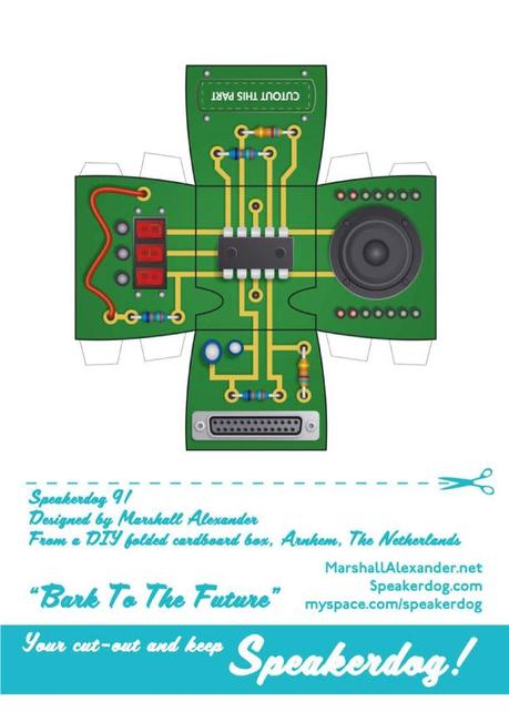 Papertoys SpeakerDog Série #4 (x 22)