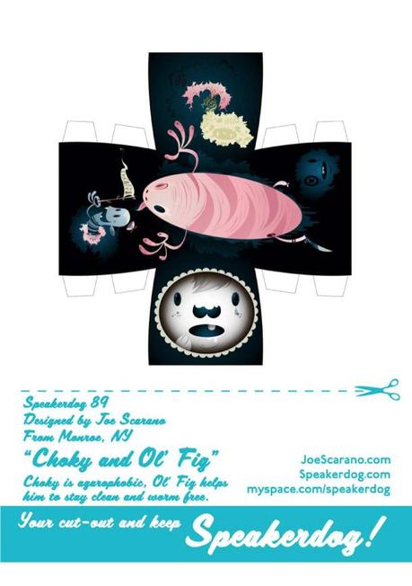 Papertoys SpeakerDog Série #4 (x 22)