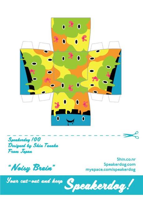 Papertoys SpeakerDog Série #4 (x 22)
