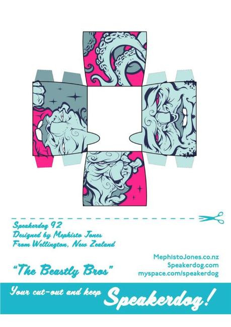 Papertoys SpeakerDog Série #4 (x 22)