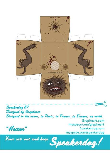 Papertoys SpeakerDog Série #4 (x 22)
