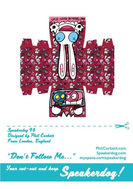 Papertoys SpeakerDog Série #4 (x 22)