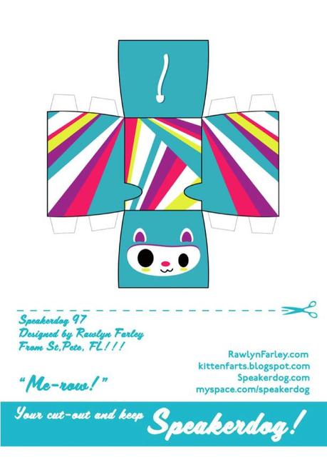 Papertoys SpeakerDog Série #4 (x 22)