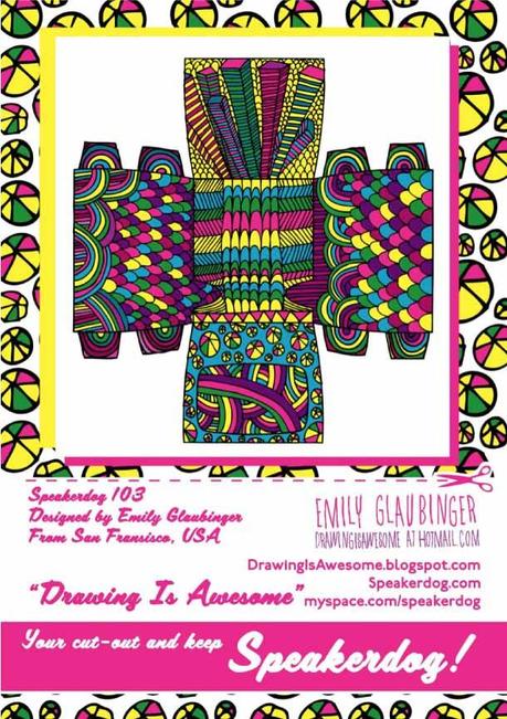 Papertoys SpeakerDog Série #4 (x 22)