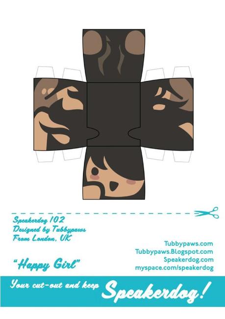 Papertoys SpeakerDog Série #4 (x 22)