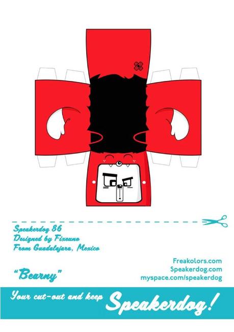 Papertoys SpeakerDog Série #4 (x 22)