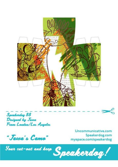 Papertoys SpeakerDog Série #4 (x 22)