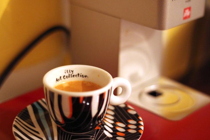 Quand l’espresso devient tactile