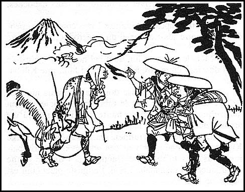 Jippensha Ikkû, A pied sur le Tôkaidô