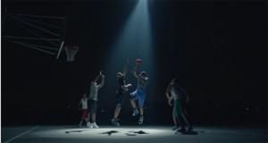 Basketball never stops un message fort signé Nike.