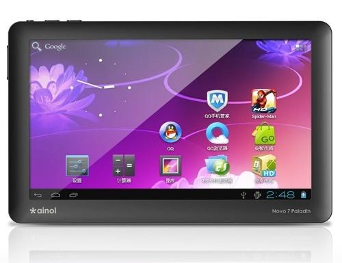 ainol novo7 paladin Une tablette sous ICS à 120$ chez Ainol