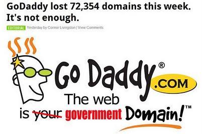 Untitled GoDaddy a perdu plus de 72300 domaines!