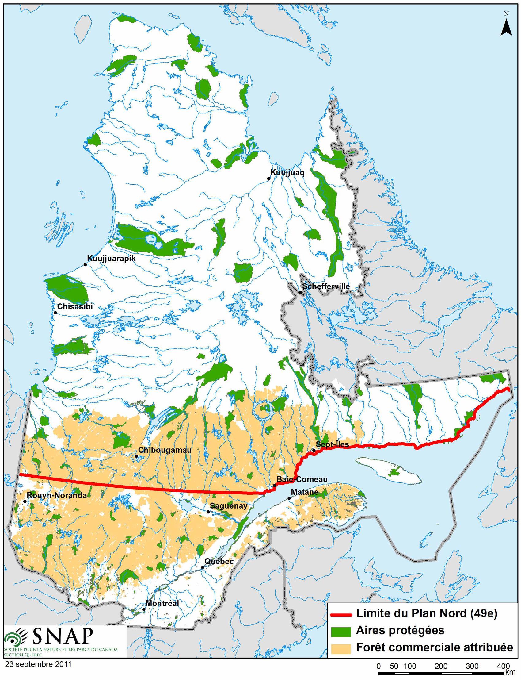 Nitassinan Map