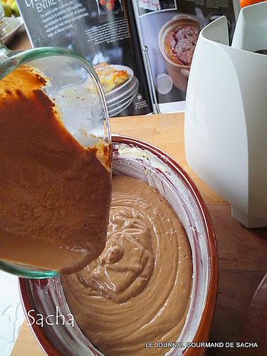 Gâteau de foies de volaille au caramel balsamique