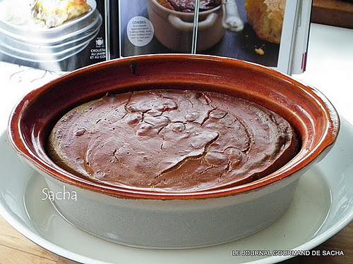 Gâteau de foies de volaille au caramel balsamique