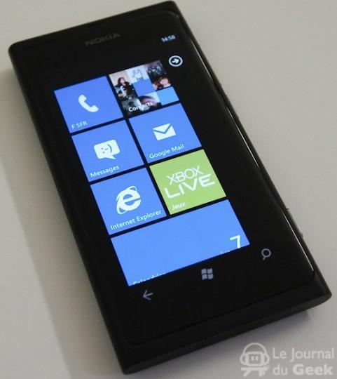 nokia lumia 800 live 011 Le 18 janvier pour règler lautonomie du Nokia Lumia 800