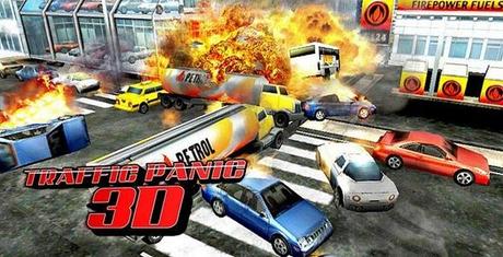 traffic panic 3D android