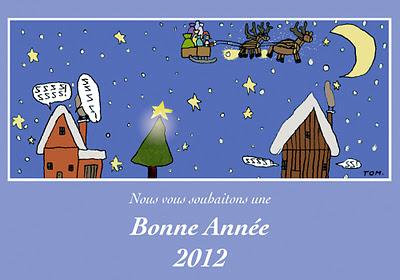 Les auteurs de BD souhaitent de joyeuses fêtes 2011 !